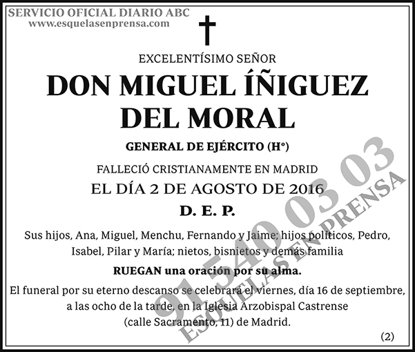 Miguel Íñiguez del Moral